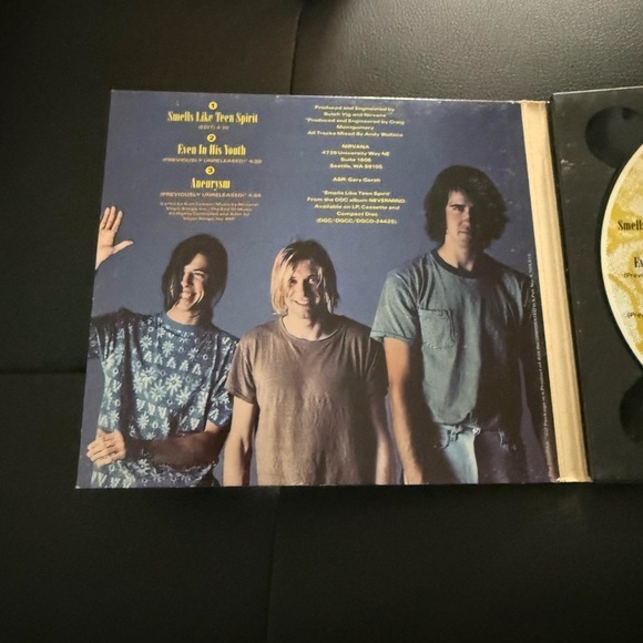 Nirvana Smells Like Teen Spirit CD maxi-single 1991 - Picture 2 of 4